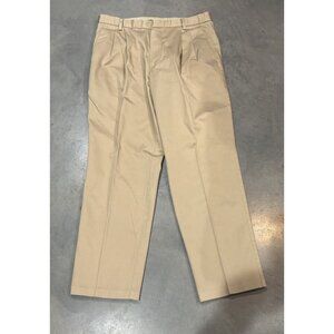 Dockers Mens Size 34x32 Pleated Classic Fit